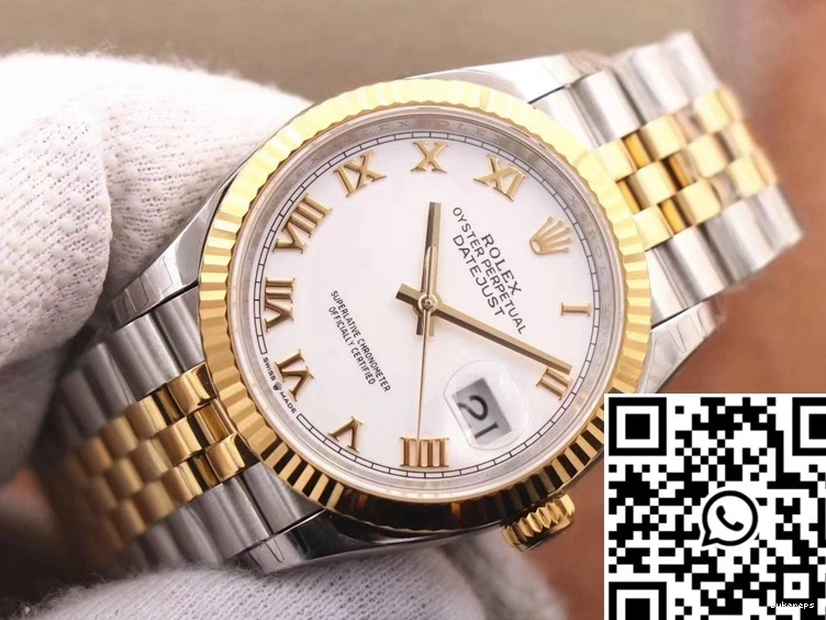Factory Dial EW Rolex M126233-0029 Tailored White 667 Datejust 0728